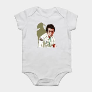 John Hurt - An illustration by Paul Cemmick Baby Bodysuit